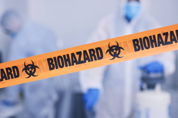 Professional Infectious Disease Decontamination technician working in New Raymer, CO